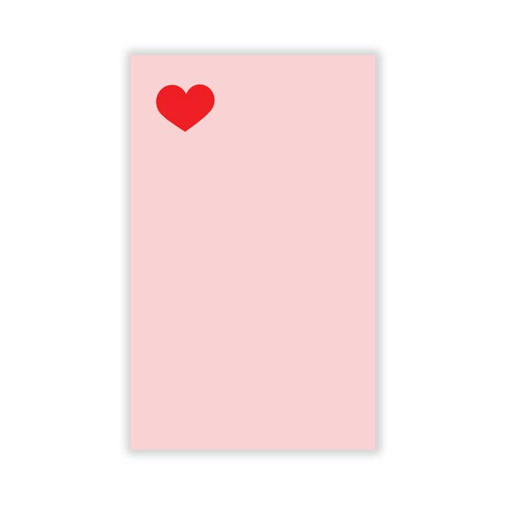 Heart Notepad for wholesale by xou