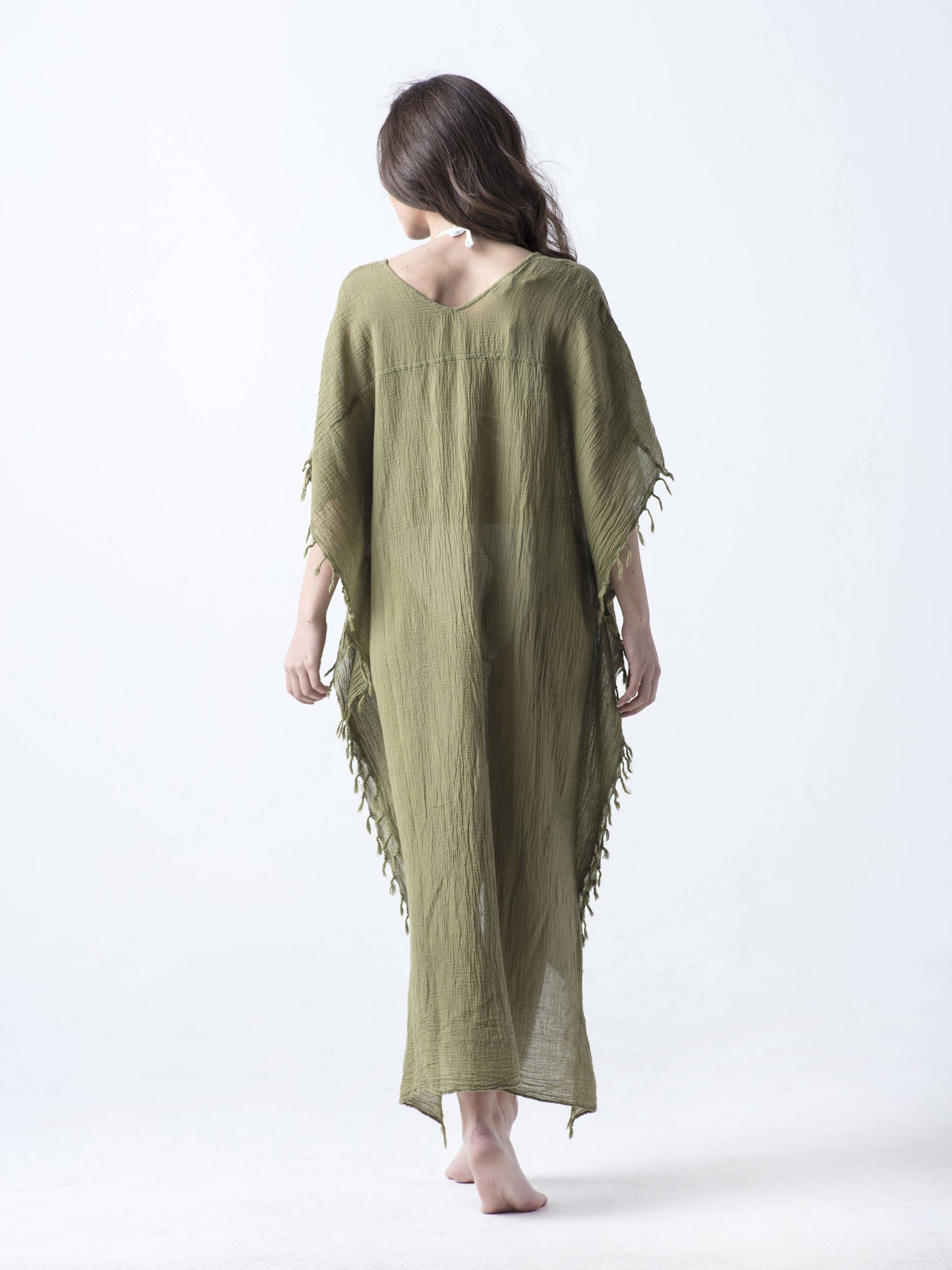 AYLIN COLERI-LUXURY RESORT/LOUNGE WEAR COLLECTION - Wholesale Swim Cover Up - Women's - Foxy-Beach/Resort Caftan4