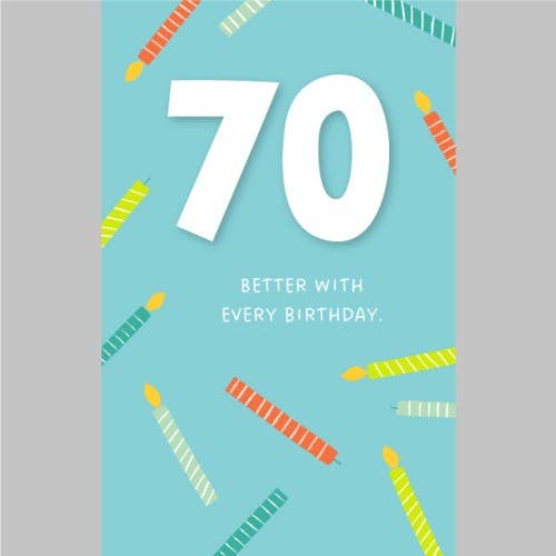 DICKENS INC. - Vente Cartes d'anniversaire - Anniversaire 70e | AGTC | MD | 72411530