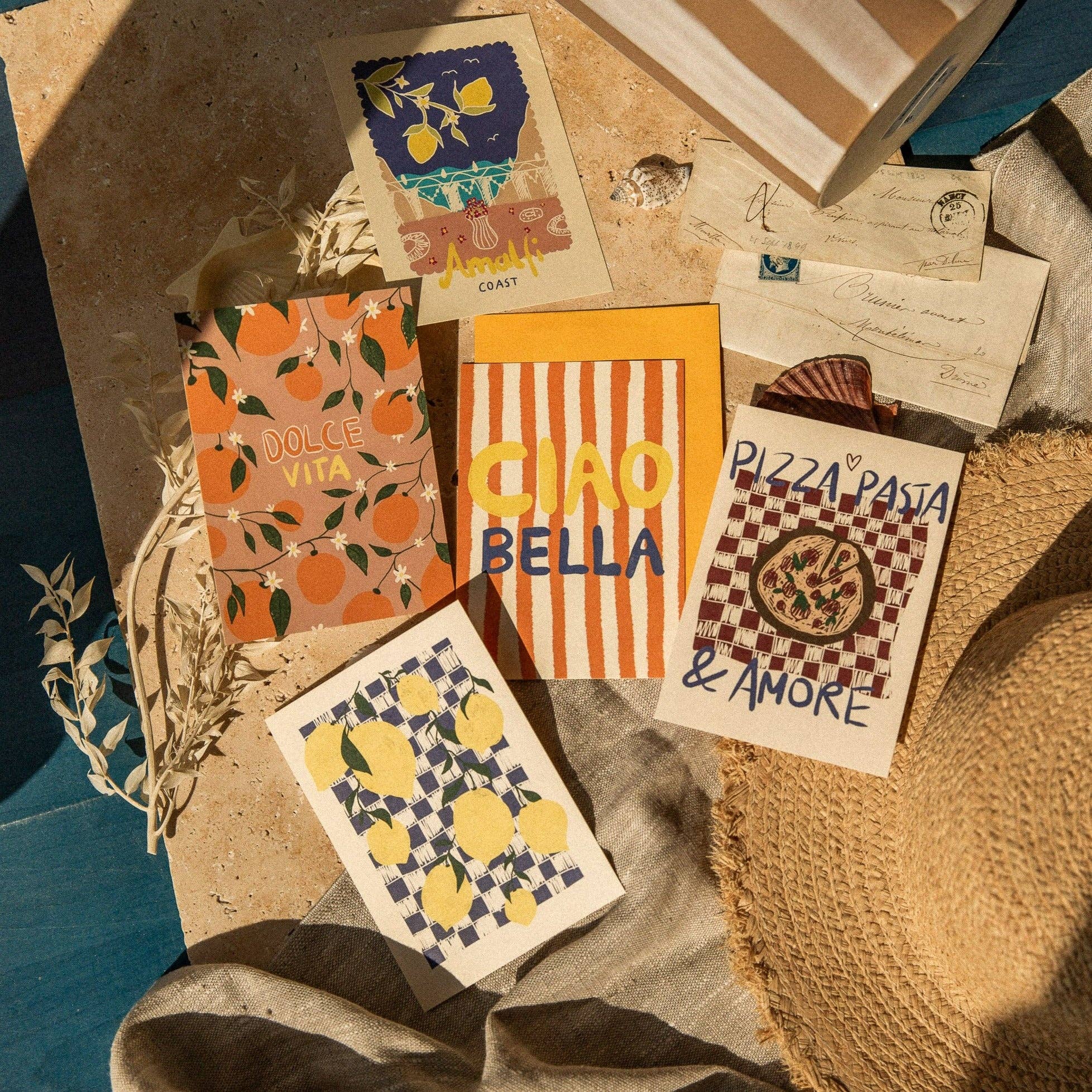 Studio Dolci - Wholesale Ansichtkaartset - Set van 5 ansichtkaarten I1