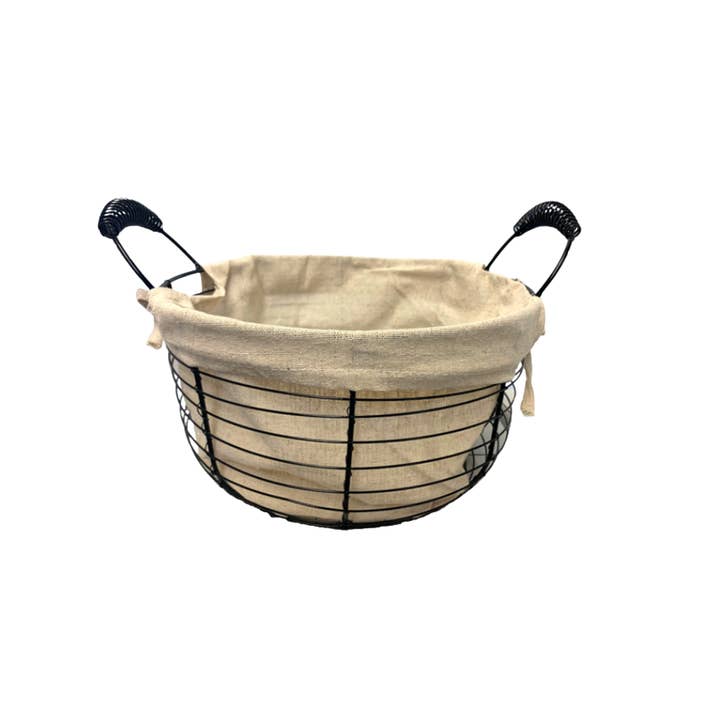 Trådkurv Lærredsliner for engroshandel hos Giftora Wholesale