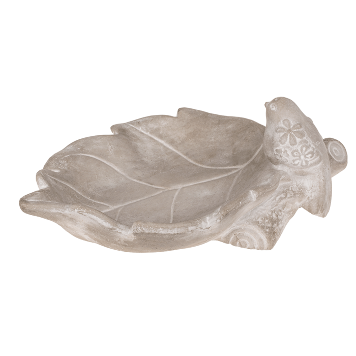 Out of the blue KG - Wholesale Bird Feeder - Bird feeder, leaf with bird,2