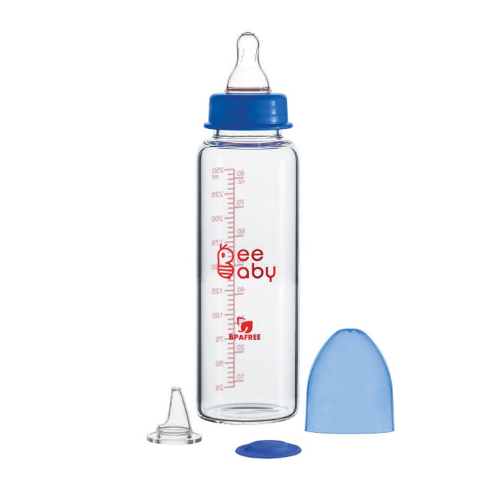 Bottiglia di vetro anticolica Beebaby Options+ 8 oz./250 ml. per la vendita all'ingrosso da parte di Beebaby