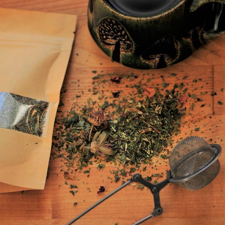 Gardens of Asgard - Wholesale Loose Tea - Moontime Tea :: Herbal Loose Leaf Tea Blend4