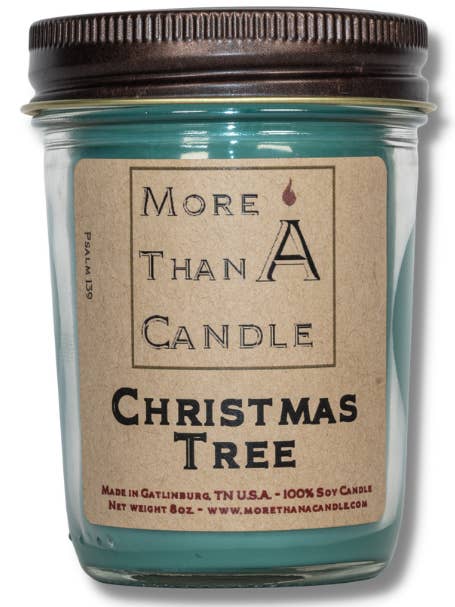 Julgran - 8 oz geléburk för wholesale av More Than Candle