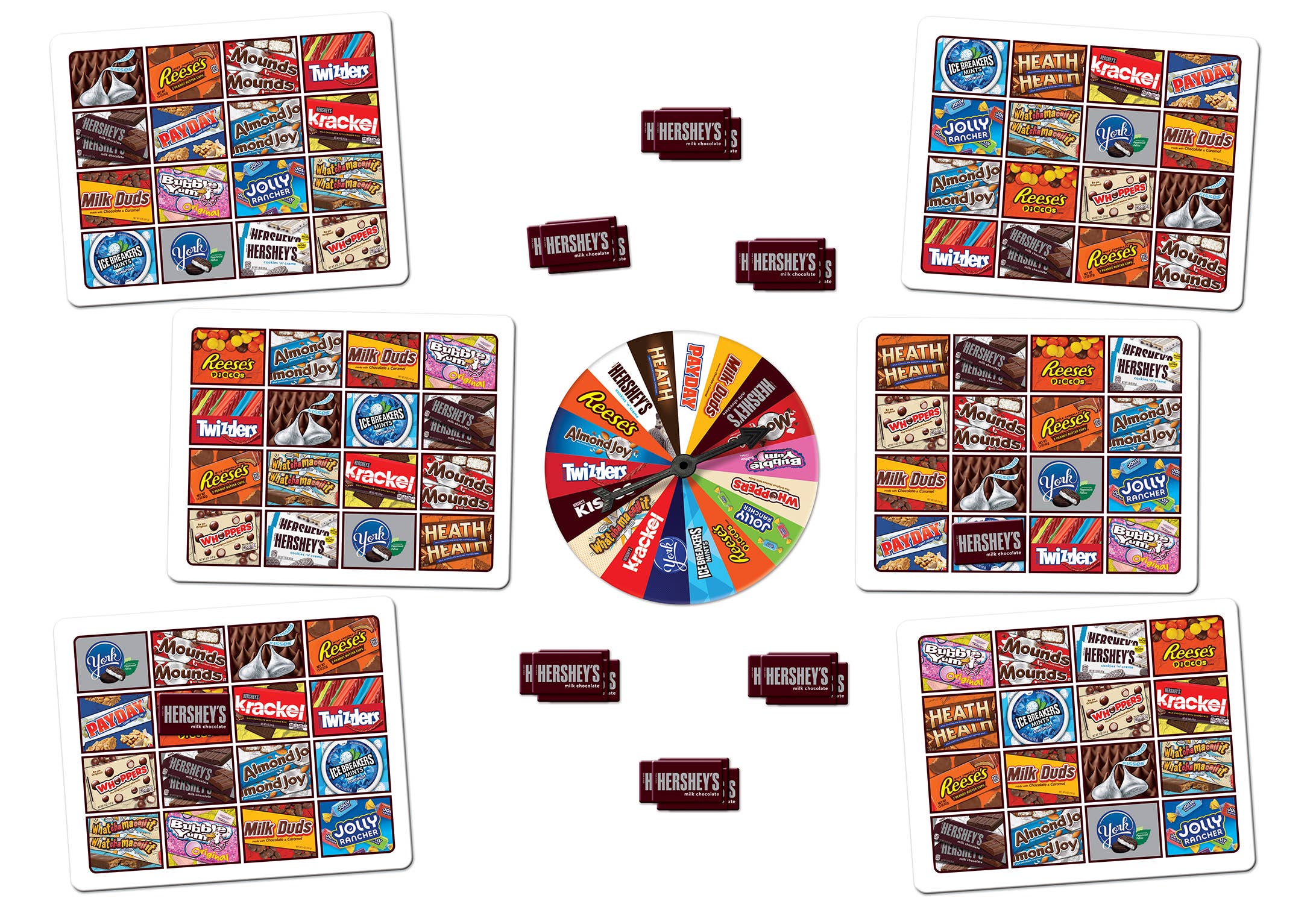 Masterpieces Puzzles - Vente Jeux de société - Jeu de bingo Hershey's1