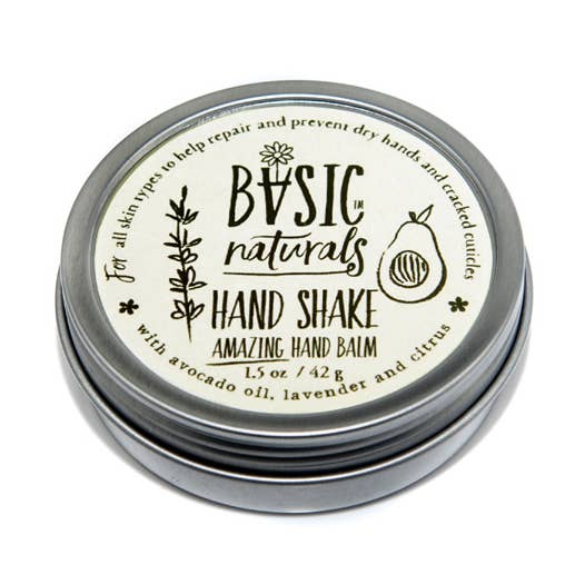 HAND SHAKE Moisturizing Balm for wholesale by Basic Naturals Skincare