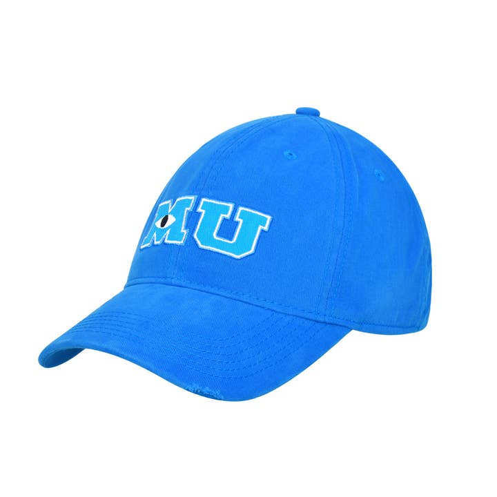 Concept One - Wholesale Baseball Cap - Unisex - Disney Pixar Monsters University "MU" Cap - Blue