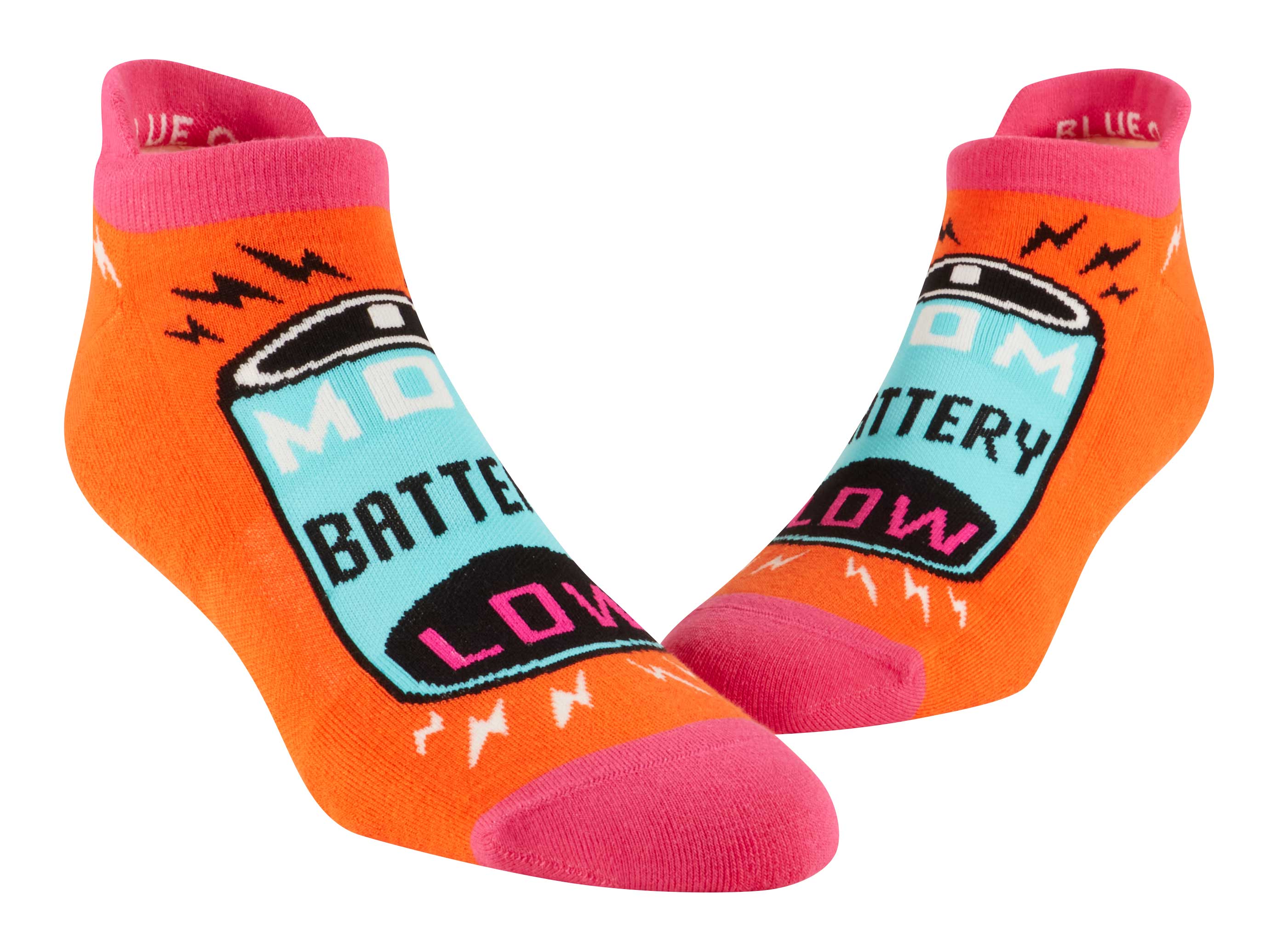 Incognito – wholesale Socks – Unisex – Mom Battery Sneaker Socks S/M - NEW!2