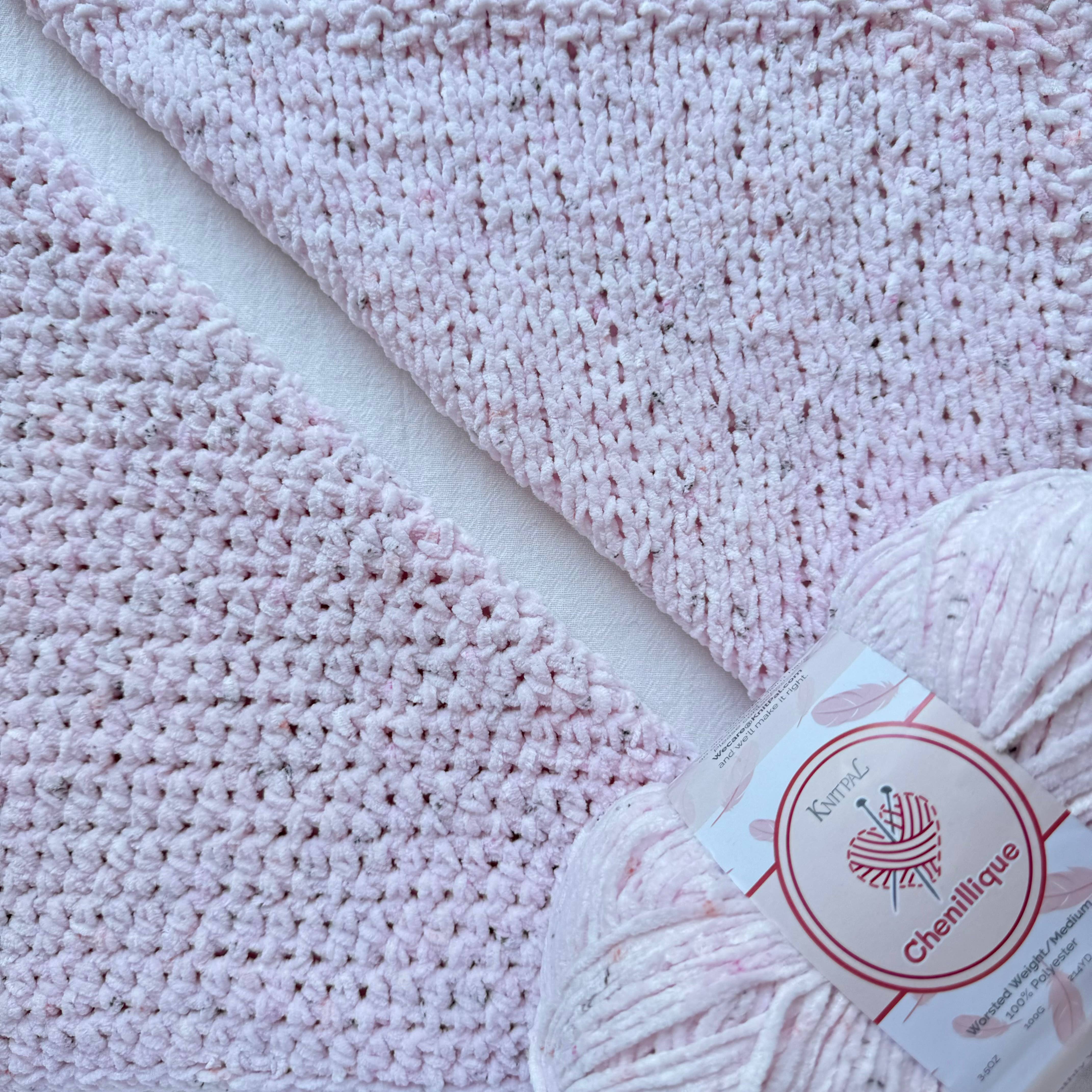 KnitPal - Wholesale Yarn - Chenillique Velvet Chenille Crochet Yarn - Worsted Weight 49