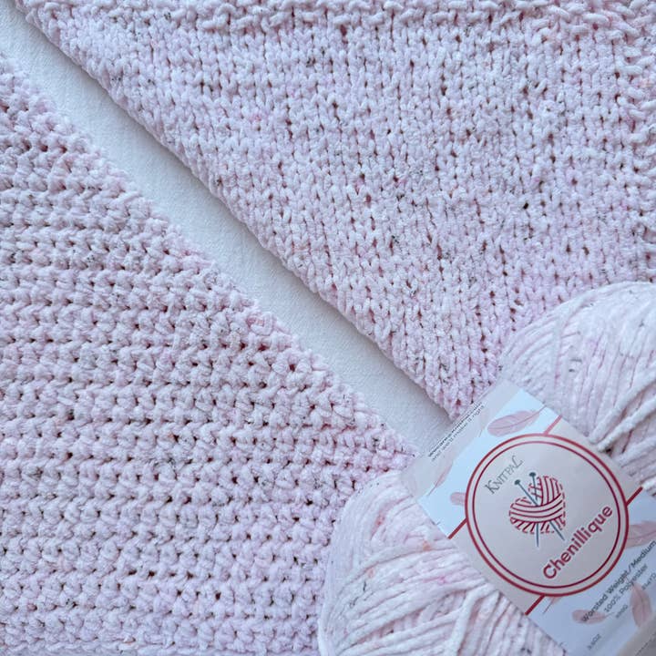 KnitPal - Wholesale Yarn - Chenillique Velvet Chenille Crochet Yarn - Worsted Weight 49