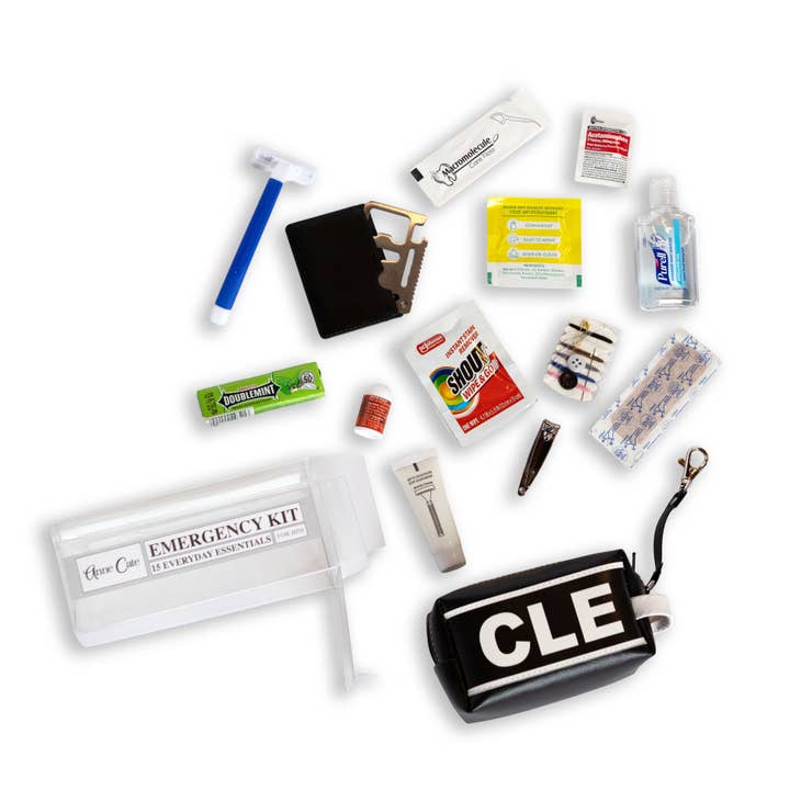 Anne Cate - Wholesale First Aid Kit - City Abbreviation Mini Bag Emergency Kit - For Him79