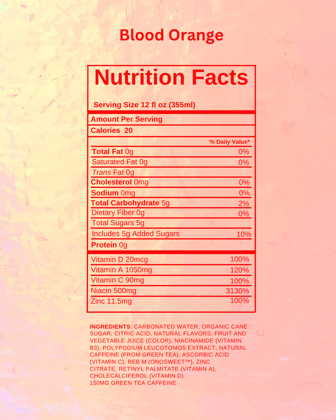 Solstice - Wholesale Sports/Energy Drink - Blood Orange6