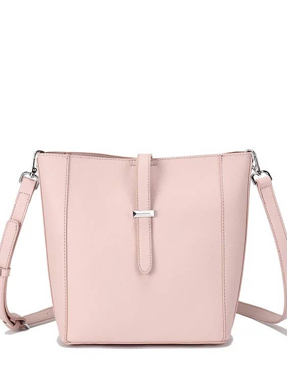 Tab Closure Bucket Tote - FSC19171 for wholesale by KATIE Q