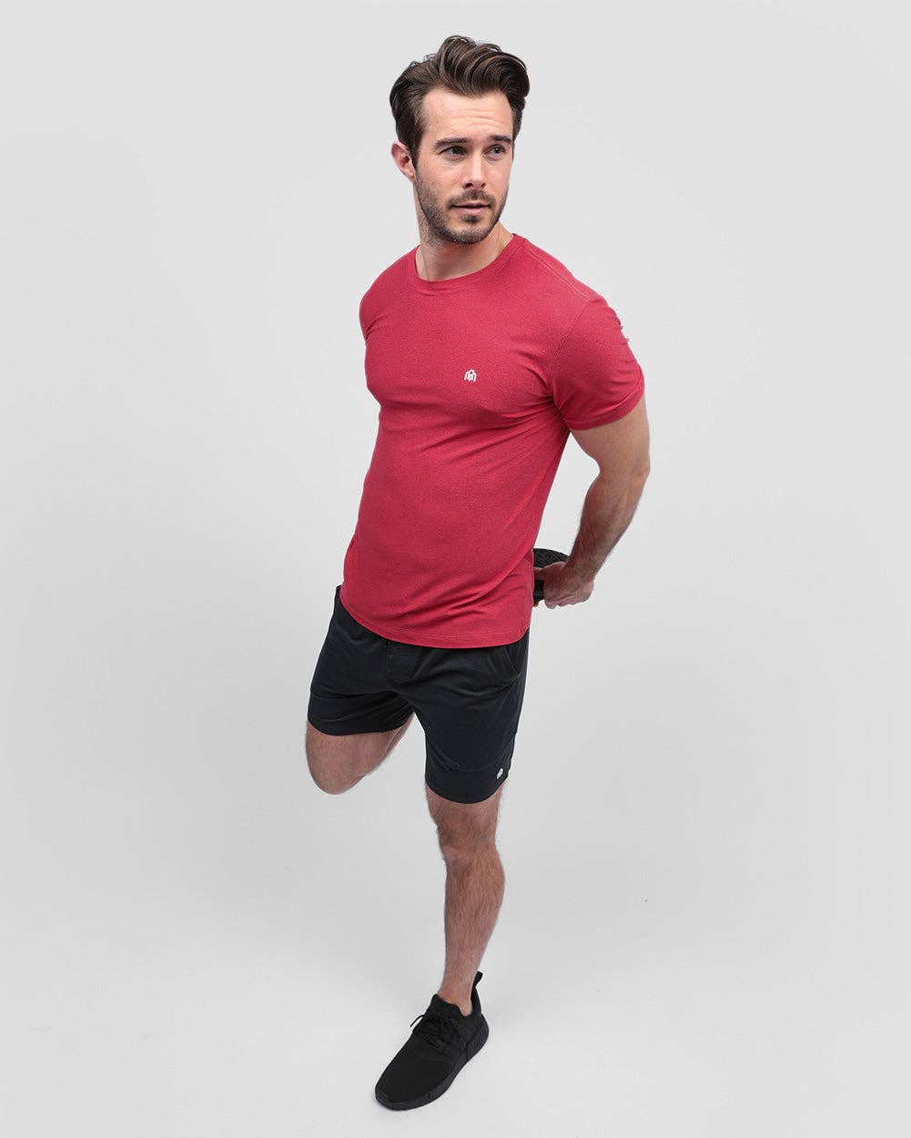 INTO THE AM - Wholesale T-Shirt - Men's - Men's Active T-Shirt for Fitness, Gym, Running (Branded)42