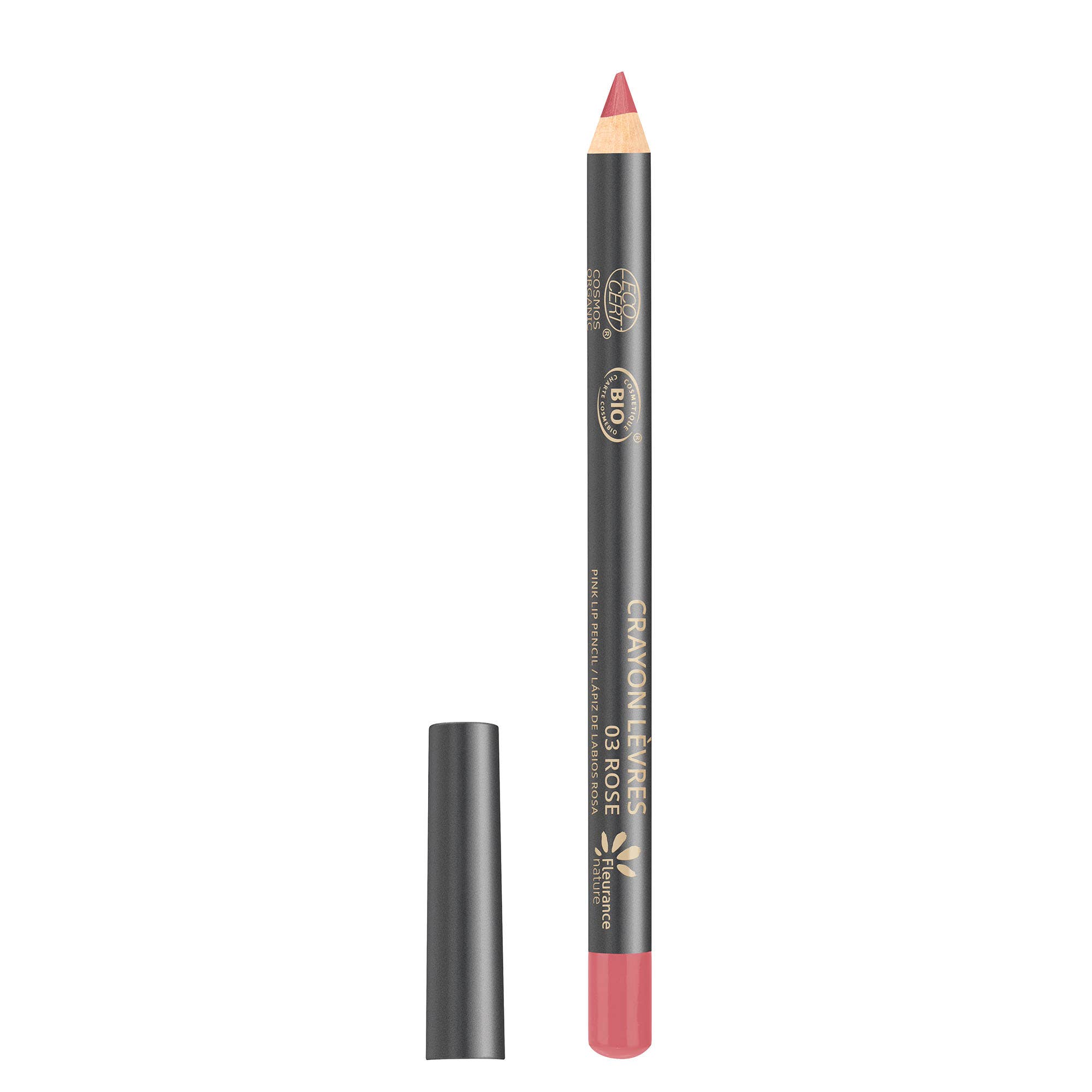 Fleurance Nature - Wholesale Lip Stain/Dye/Tint - ORGANIC PINK LIP PENCIL0