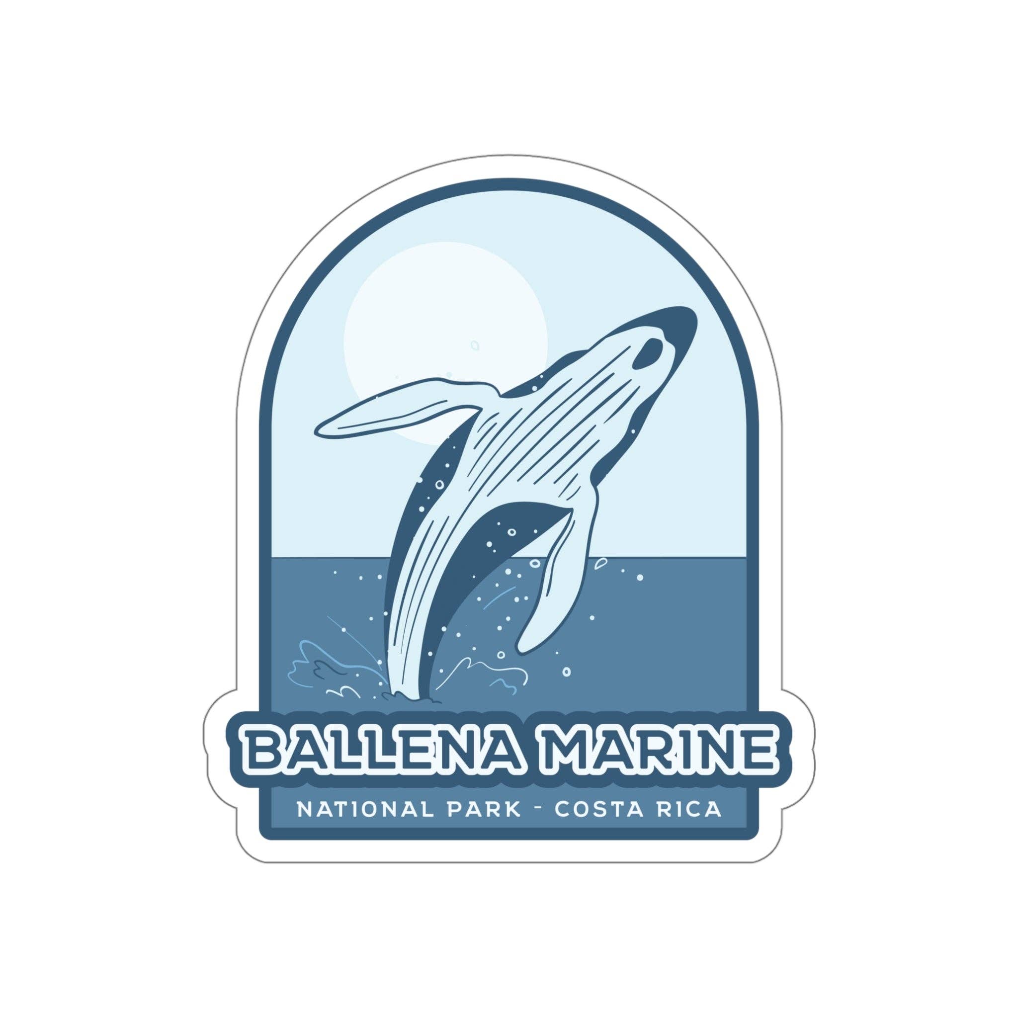 Trail Memories - Wholesale Sticker - Ballena Marine National Park - Costa Rica, Outdoor Sticker2