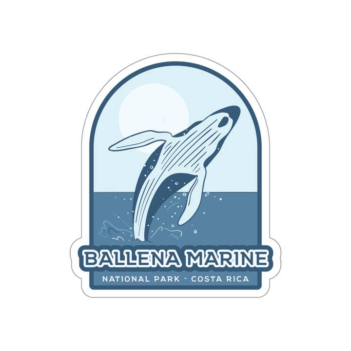 Trail Memories - Wholesale Sticker - Ballena Marine National Park - Costa Rica, Outdoor Sticker2