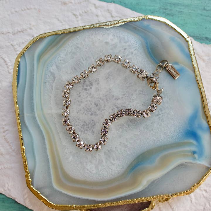 Rhinestone Tennis Bracelet for wholesale by a.v. max