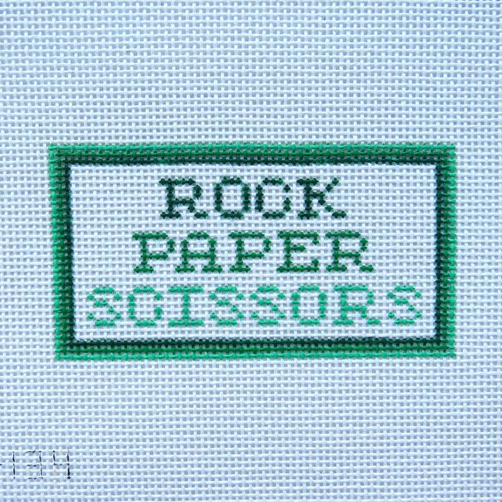 Rock Papper Sax för wholesale av Alice & Blue Needlepoint Designs