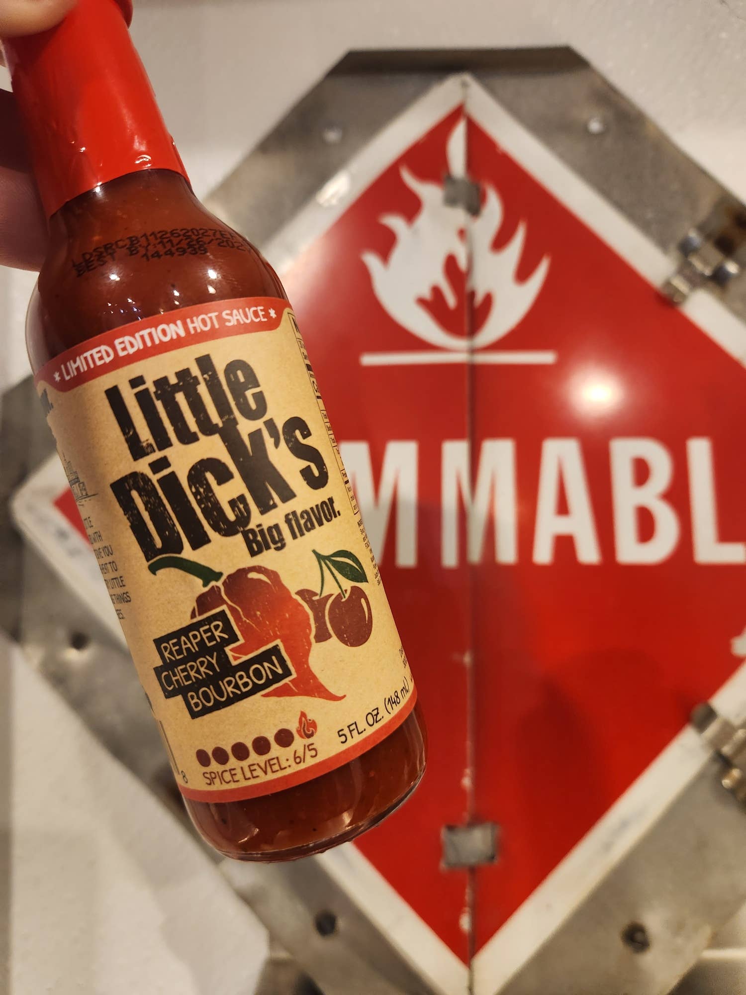 Little Dick's Sauces - Wholesale Hot Sauce - Little Dick's Reaper Cherry Bourbon Hot Sauce - Limited Ed.3