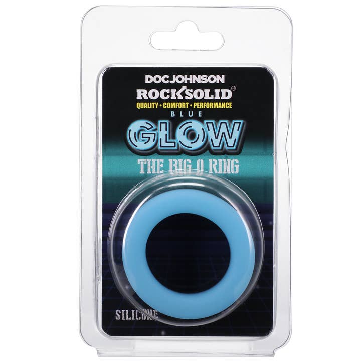 ROCK SOLID Big O Ring - Glow-in-the-dark feature for wholesale by Doc Johnson