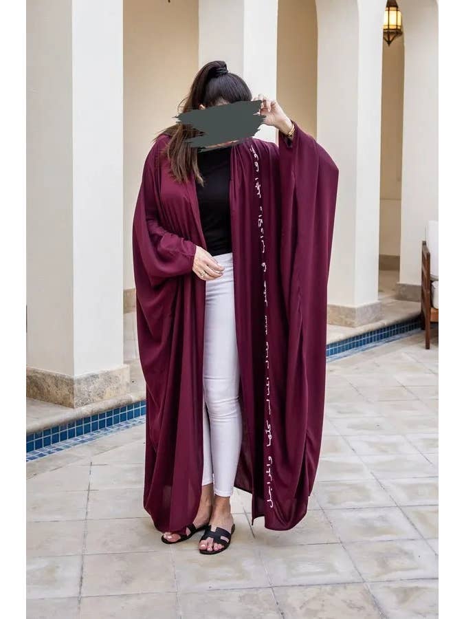 Omni The Label - Wholesale Kaftan - Women's - Qatar National Day Abaya