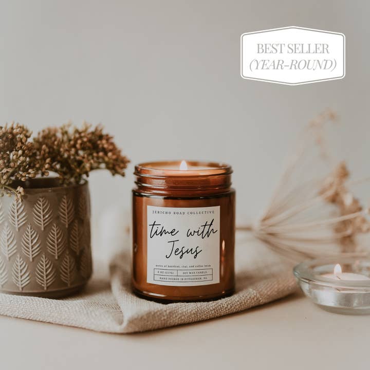 Jericho Road Collective - Wholesale Jar/Filled Candle - Time With Jesus Soy Wax Candle