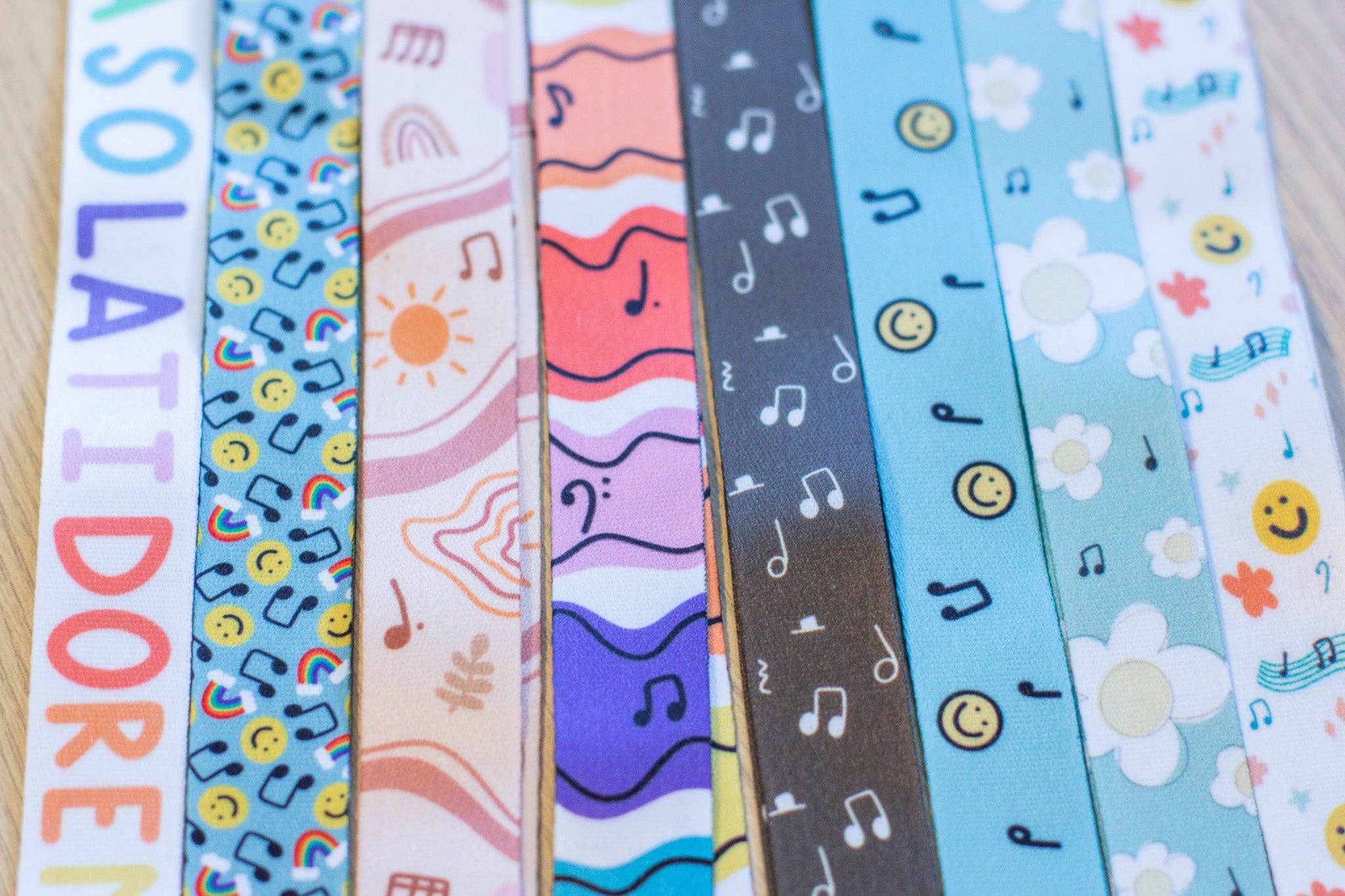 Musically Minted - Wholesale Lanyard - Unisex - Music Room Essentials Neutral Lanyard6