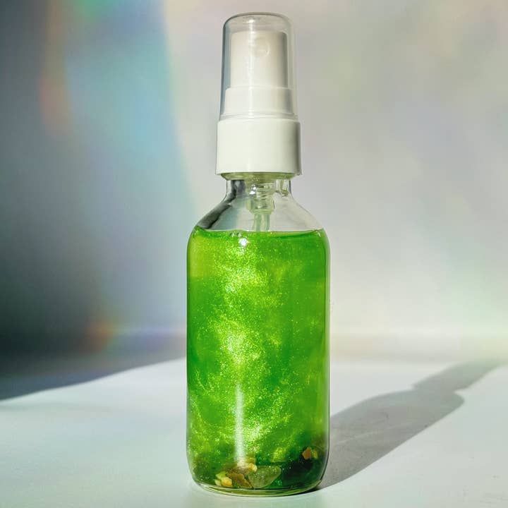 Arabella Crystals - Vendita all'ingrosso Spray smudge - Spray per la Casa e il Corpo Money Magic Shimmer1