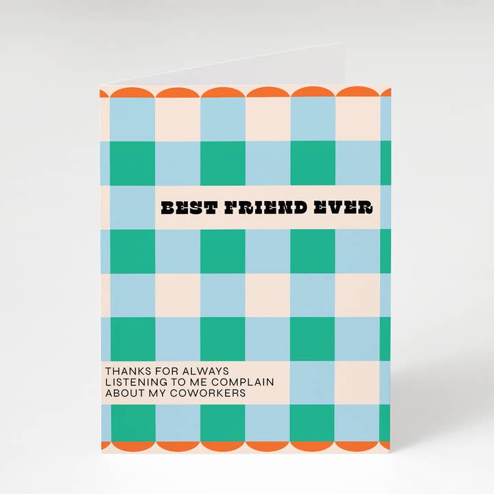 Bon Femmes - Vente Cartes d'amitié - Carte Best Friend Jamais0