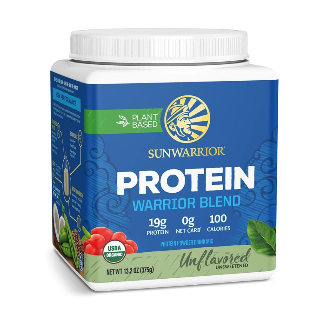 Sunwarrior - Wholesale Protein/Superfood Powder - Warrior Blend Unflavored Protein - Pea Protein Powder12
