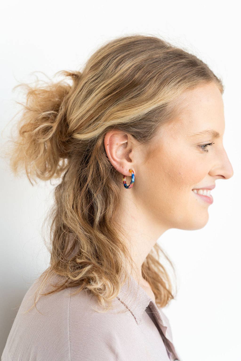 Spiffy & Splendid - Wholesale Hoop Earrings - Cam Mini Hoops - Fiesta // Jewelry, Earrings, Best Seller, Gift6