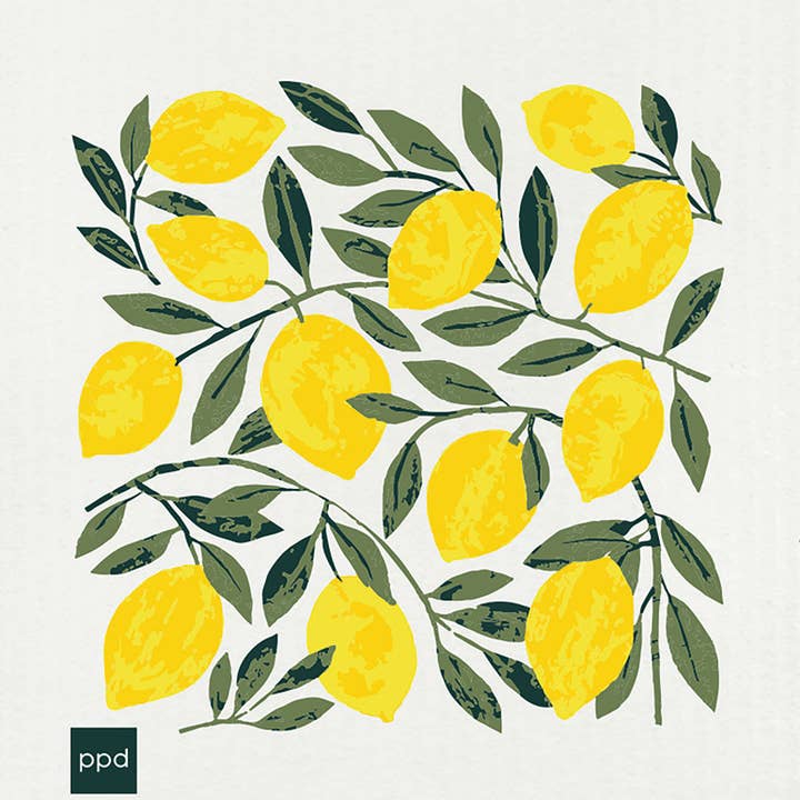 SWEDISH DISHCLOTH-CITRONELLA for wholesale by Paperproducts Design • Ambiente