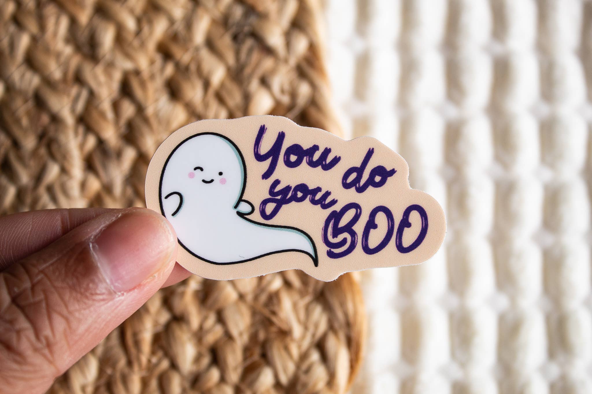 DeSilva Design Studio - Wholesale Sticker - You do you Boo Sticker!2