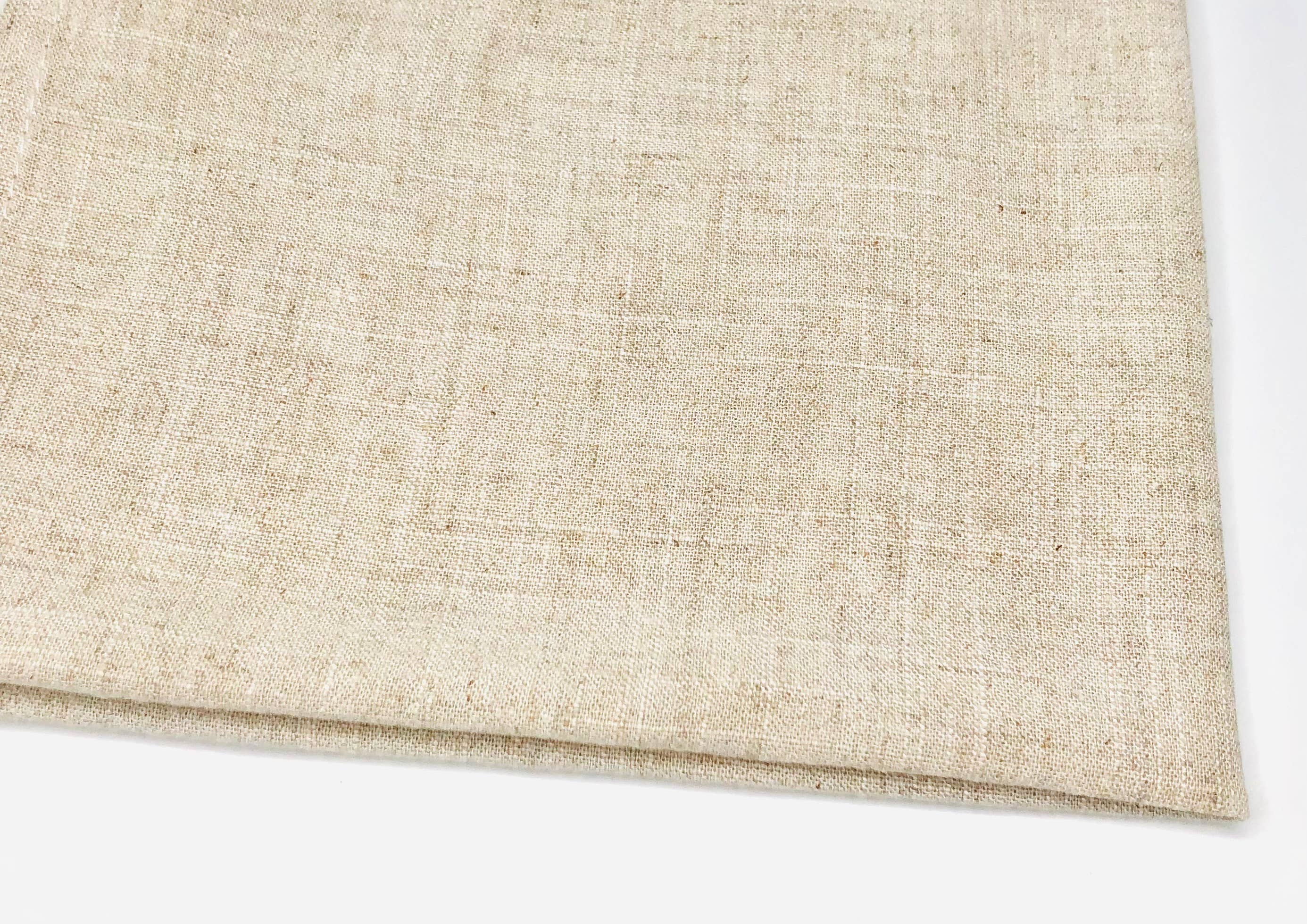 EcoFreax - Vente Serviettes de table en tissu - Serviettes de table en tissu, lin et coton6