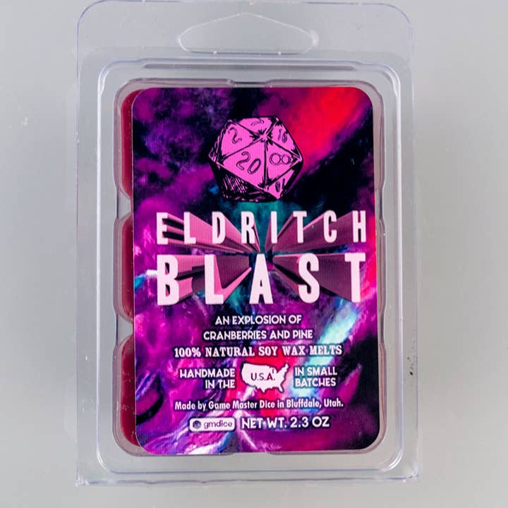 Game Master Dice - Wholesale Travel Candles - Eldritch Blast Gaming Candle