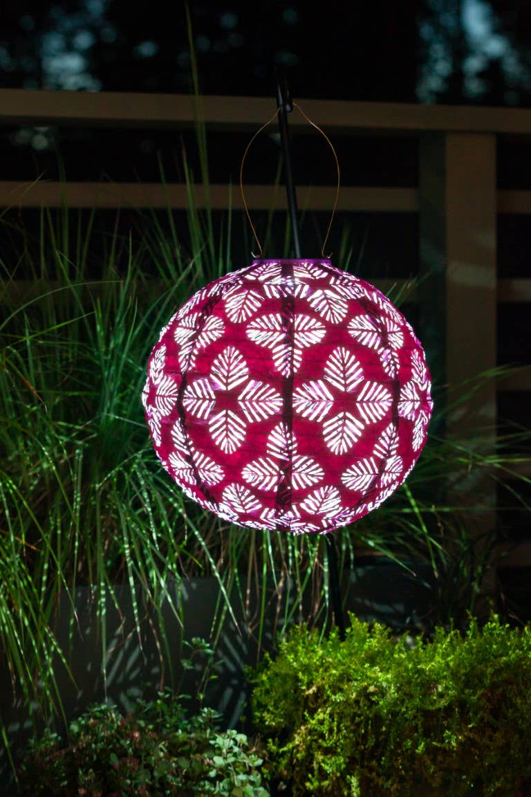 Allsop Home & Garden - Wholesale Outdoor/Lawn Light - Stella Brights 12" Globe Solar Lantern - Violet10