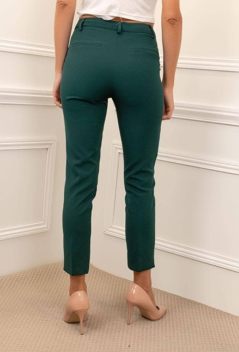 Attentif Paris – wholesale Pants – Women's – [Timeless] High-waisted cigarette pants46