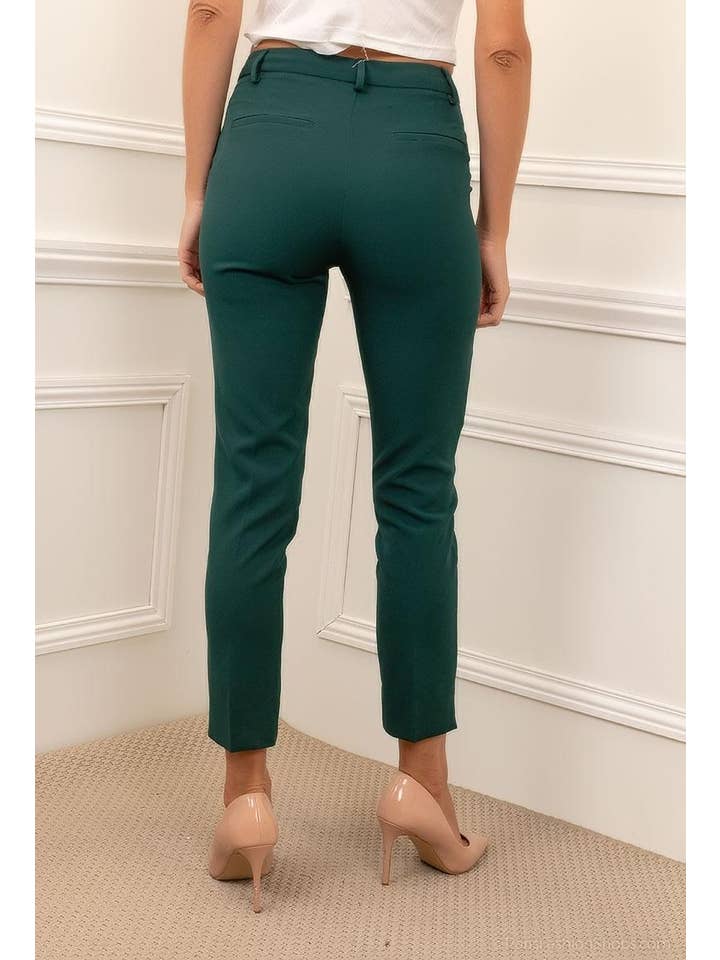 Attentif Paris - Wholesale Broek - Dames - Attentif Paris tijdloze high-waisted sigarettenbroek46