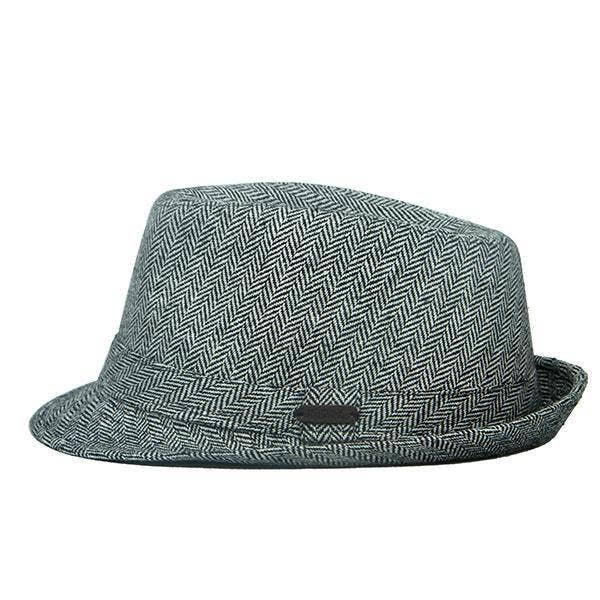 Heritage Traditions - Wholesale Fedora - Men's - Herringbone Trilby Hat4