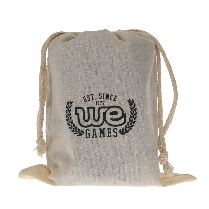 Black WE Games Professional, Leather Dice Cup Set - 5 Dice, Instructions for 10 Dice Games & Cloth Carry Bag for wholesale on Faire31