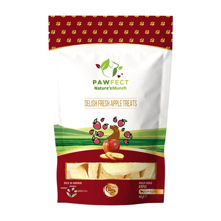 Pawfect Nature's Munch Freeze-Dried Apple Treats for Dogs | Vegan Treats| Immunity & Eyesight Booster | 100% Natural | Grain & Gluten Free | Low Calorie Single ingredient Training Treats (40g/1.41oz) and other Purchase wholesale curly treats. Free returns & net 60 terms on Faire trending on Faire.