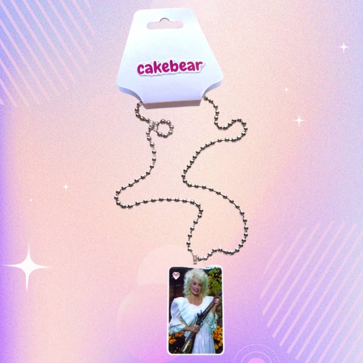 Dolly Parton Funny Necklace for wholesale by Cakebear