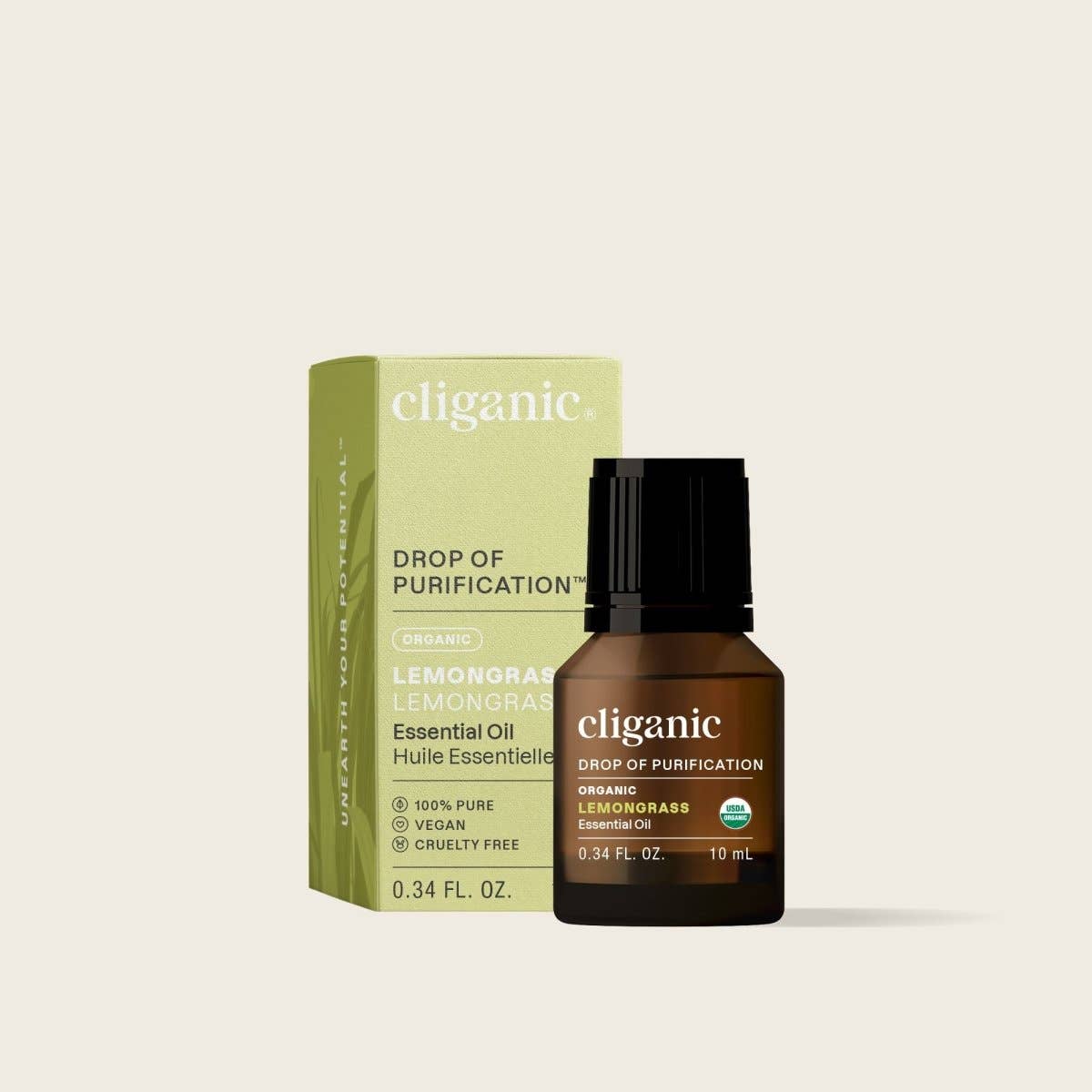 Cliganic - Wholesale Essential Oil - Essential Oils Singles - Organic Lemongrass Oil