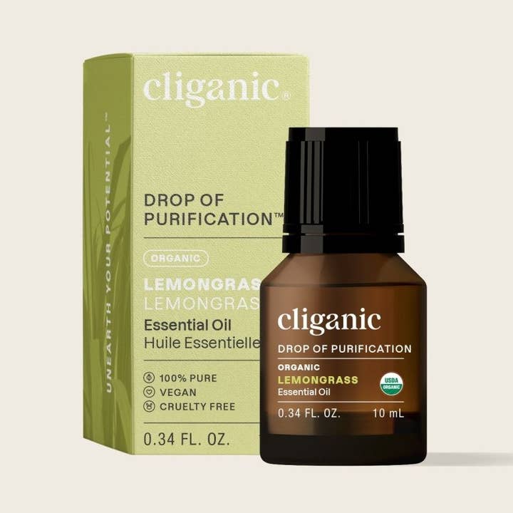 Cliganic - Wholesale Essential Oil - Essential Oils Singles - Organic Lemongrass Oil0