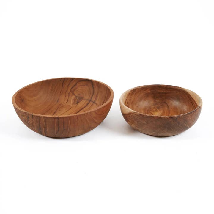 Bazar Bizar Living - Wholesale Serve Bowl - The Teak Root Snack Bowl - S5
