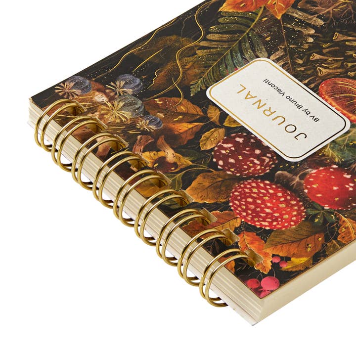 BV by Bruno Visconti - Wholesale Notepad - Pocket Art Journal - Forest Mushrooms4