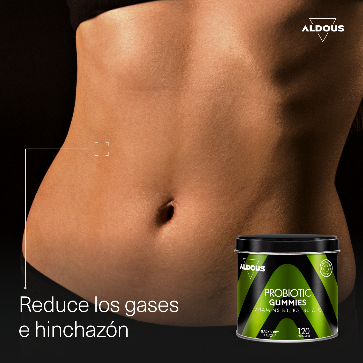 Aldous Bio - Wholesale Voedingssupplement/vitamine - Probiotica en vitamines Aldous gummies | 120 gummies7