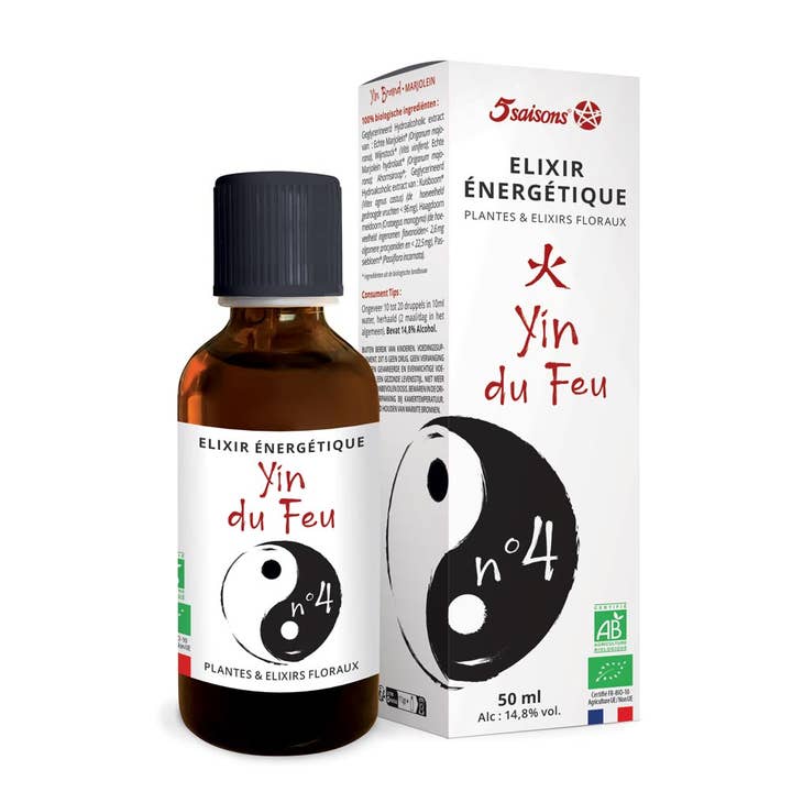 Elixir Énergétique N°4 Bio - Médecine Chinoise - 50ml pour la vente par Propos'Nature